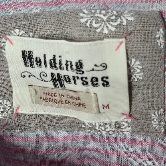 Anthropologie Holding Horses Off Shoulder Striped Top - Picture 4 of 4